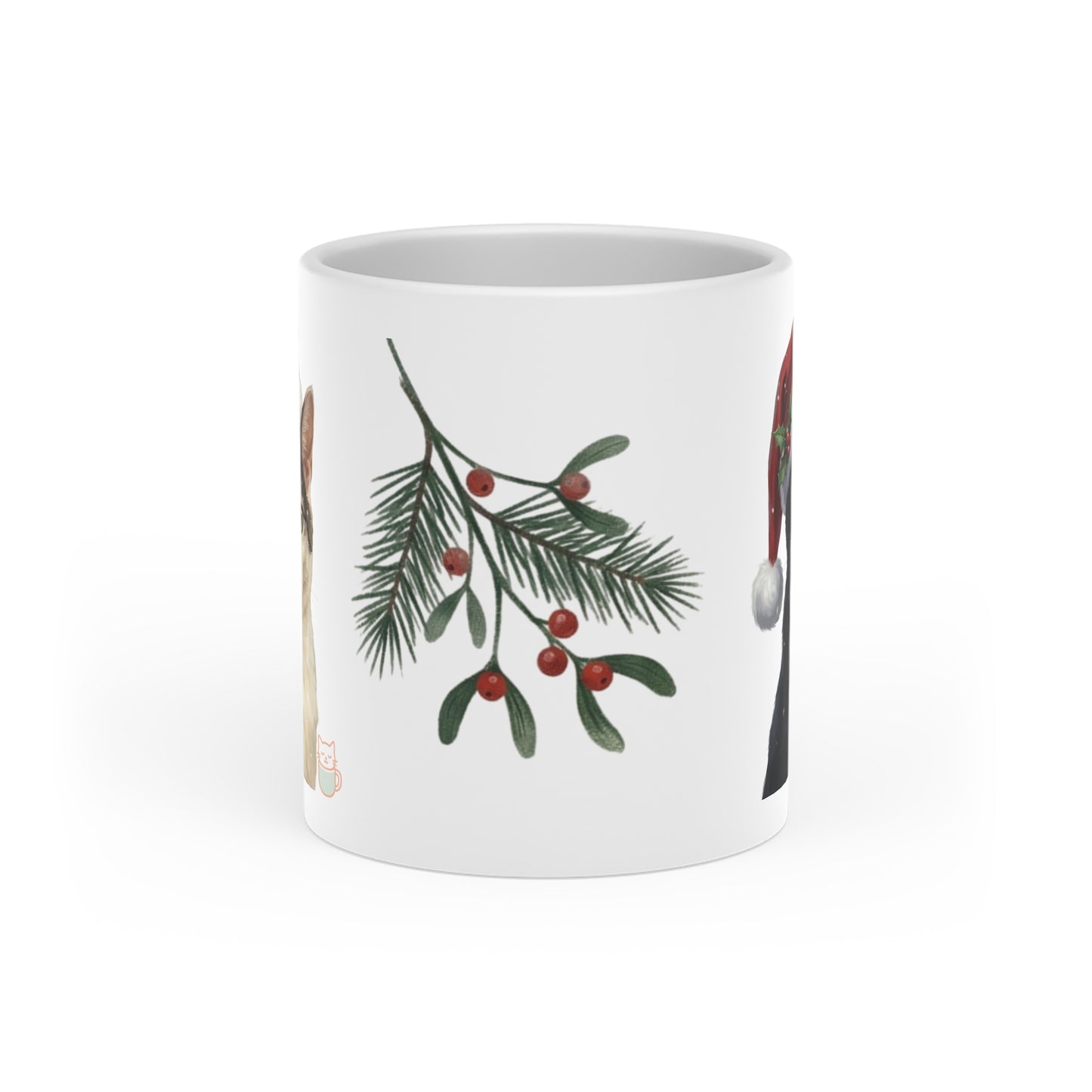Mug Cœur - Édition Noël