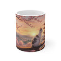 Mug Sunset Sakura - Édition Hiver