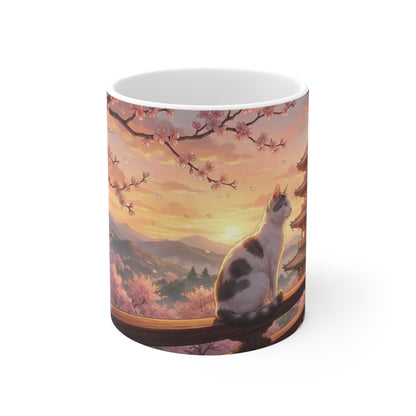 Mug Sunset Sakura - Édition Hiver