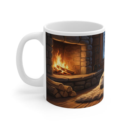 Mug Au coin du feu - Édition Hiver