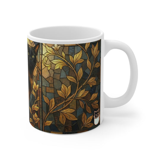 Mug Feuilles d’Ambre - Atelier Créatif