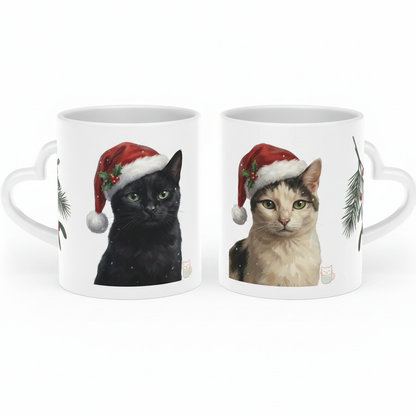 Mug Cœur - Édition Noël