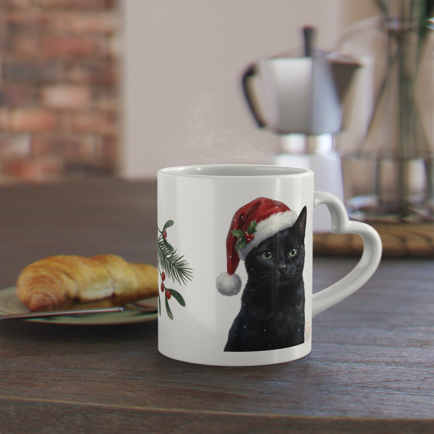 Mug Cœur - Édition Noël