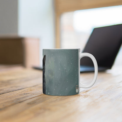 Mug Zouli sous la neige - Édition Noël